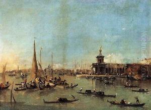 Venice The Dogana with the Giudecca