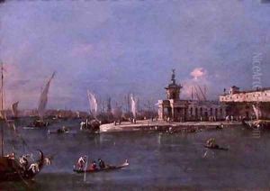View of Venice with the Punta della Salute