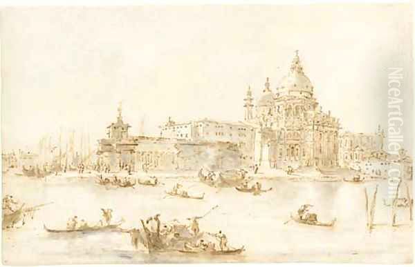 The Church of Santa Maria della Salute and the Dogana from the Grand Canal, Venice - view 1