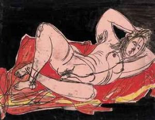 Reclining Nude - view 1