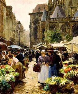 Market in Dieppe