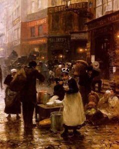 Le Jour De Marche (Market Day) by Victor-Gabriel Gilbert
