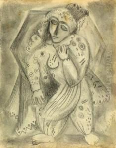 Purim by Jankel Adler