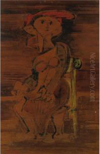 Woman In A Chair - view 1