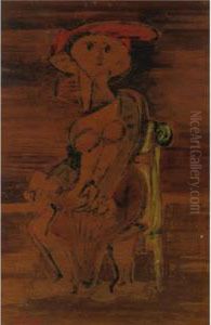 Woman In A Chair