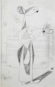 Standing Figure by Jankel Adler