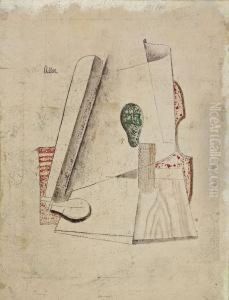 Kubistische Komposition by Jankel Adler