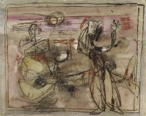 Figurliche Szene by Jankel Adler