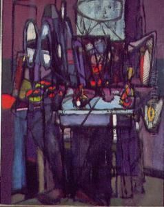 Woman By The Window by Jankel Adler