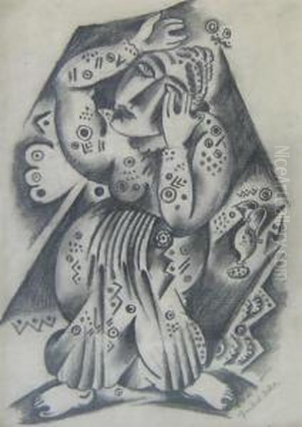 Woman With Ewer - view 1