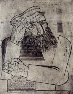 Ein Jude Um 1926 by Jankel Adler