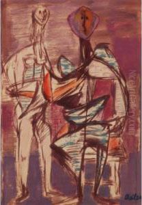 Untitled (figures) by Jankel Adler
