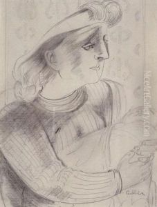 Mother And A Child by Jankel Adler