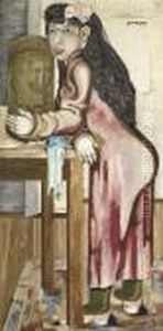 Judith Mit Dem Haupt Des Holofernes by Jankel Adler
