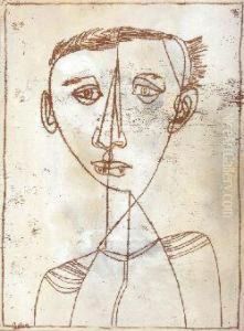 Head Of A Man by Jankel Adler