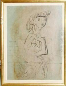 Seated Woman by Jankel Adler