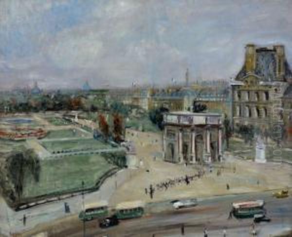 Paris, Le Louvre Et Le Carrousel - view 1