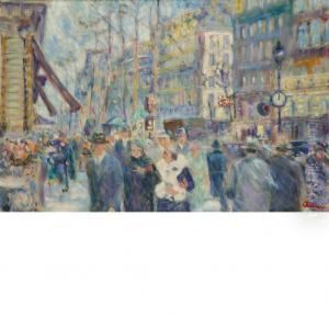 Coin Place Opera A Midi by Lucien Adrion