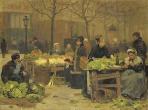 Un marche parisien