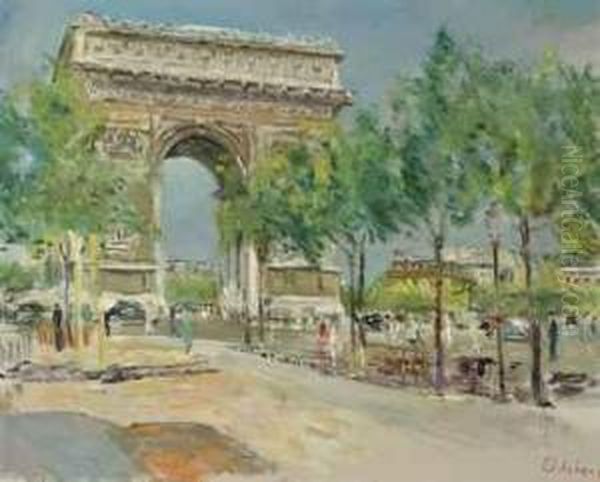 Arc De Triomphe - view 1