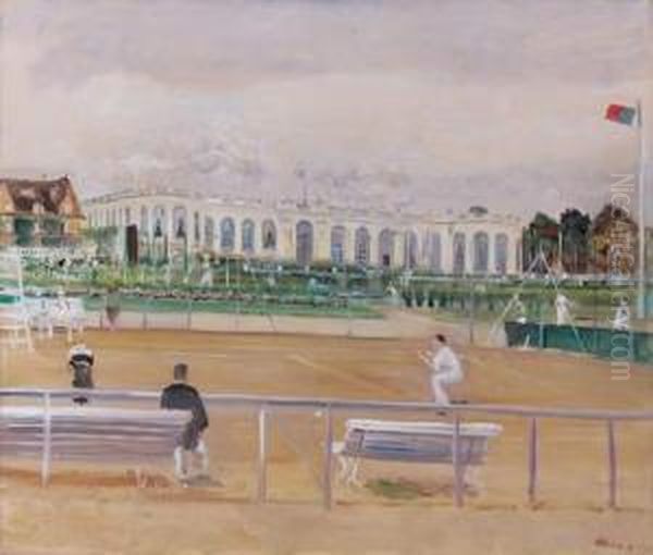 Partie De Tennis A Deauville - view 1