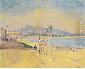 La Plage by Lucien Adrion