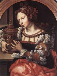 Lady Portrayed as Mary Magdalene by Jan Mabuse