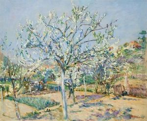 The Italian's Garden by Lucien Adrion