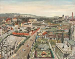 Le Parc De Saint Cloud by Lucien Adrion