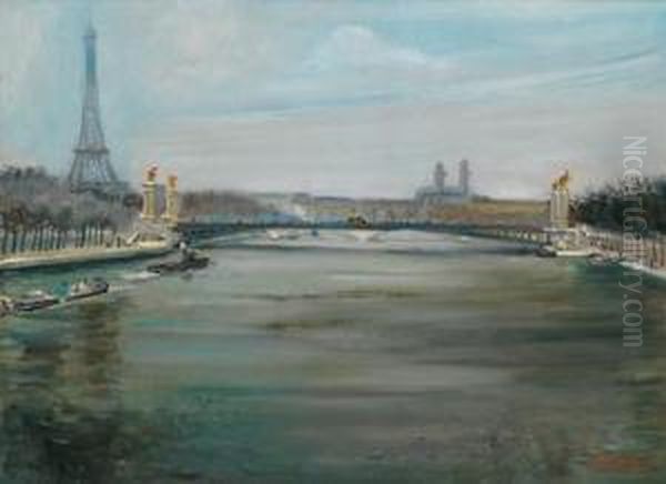 La Seine A Paris - view 1