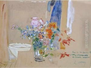 Bouquet De Fleurs by Lucien Adrion