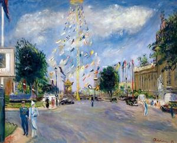 Paris, Lexposition Universelle De 1937 - view 1
