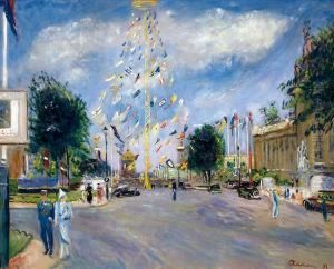 Paris, Lexposition Universelle De 1937 by Lucien Adrion