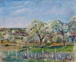 Arbres En Fleurs by Lucien Adrion
