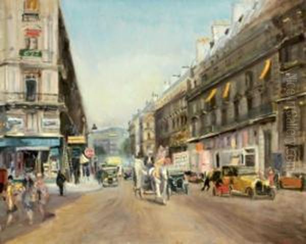Paris, Les Grands Boulevards - view 1