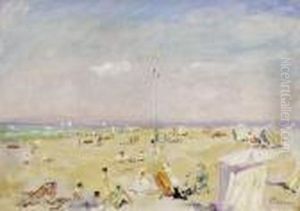 La Plage by Lucien Adrion