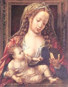 Madonna and Child 1530 by Jan Mabuse