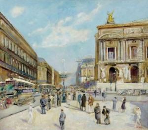 Place De L'opera A Paris