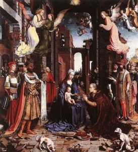 The Adoration of the Kings 1500-15 by Jan Mabuse