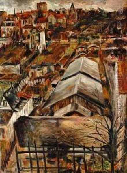 Vue De Belleville, Circa 1920 - view 1