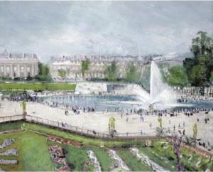 Les Tuileries by Lucien Adrion