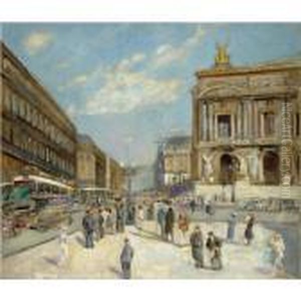 Paris, Place De L'opera - view 1