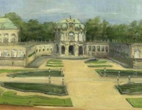 Der Dresdner Zwinger. - view 1