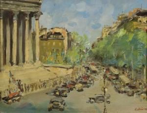 La Madeleine A Paris. by Lucien Adrion