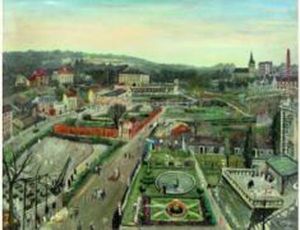 Vue Animee De Saint-cloud by Lucien Adrion