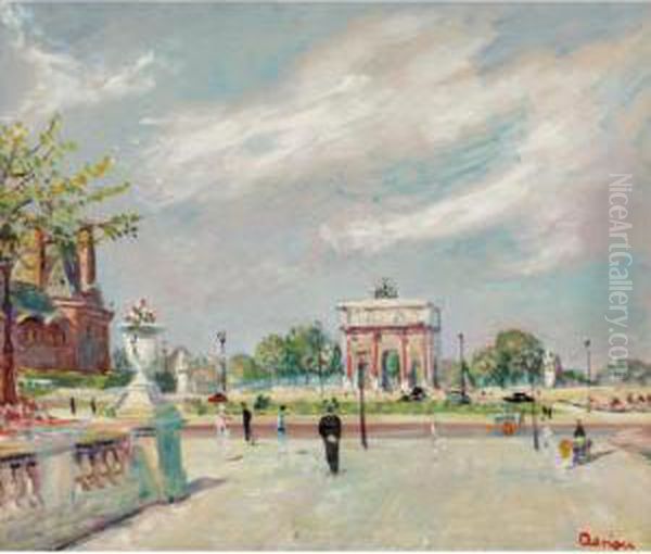 Le Jardin Des Tuileries - view 1