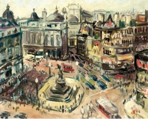 Place Clichy, Paris by Lucien Adrion