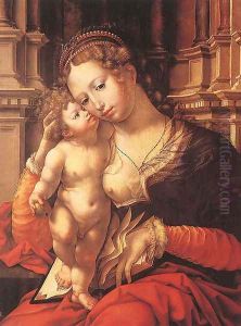 Virgin and Child c. 1527 by Jan Mabuse