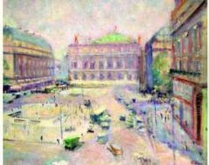 Place De L'opera by Lucien Adrion