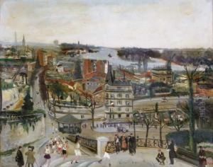 Runners On The Steps, Montmartre